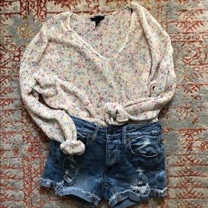 SOLD | Knit confetti sweater